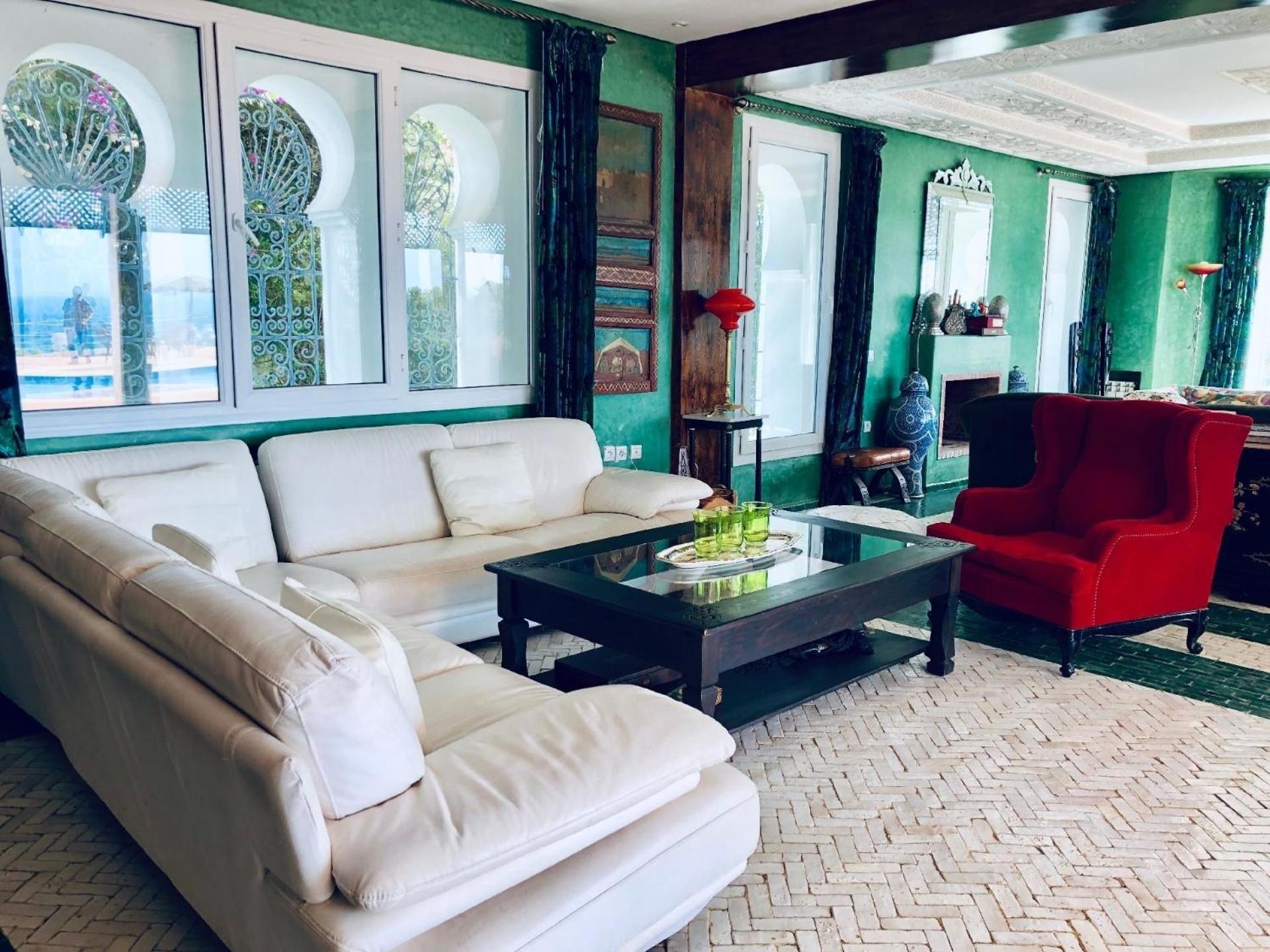 Atemberaubende Villa Dar Jbila In Tanger Exteriér fotografie